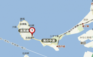 志賀島　図